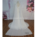 Cheap Wholesale Simple Sexy Mermaid Bridal white wedding gown bride